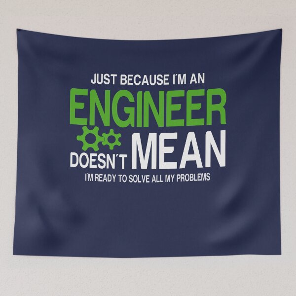 Item preview, Funny Engineer Gifts designed and sold by SonyKhal.