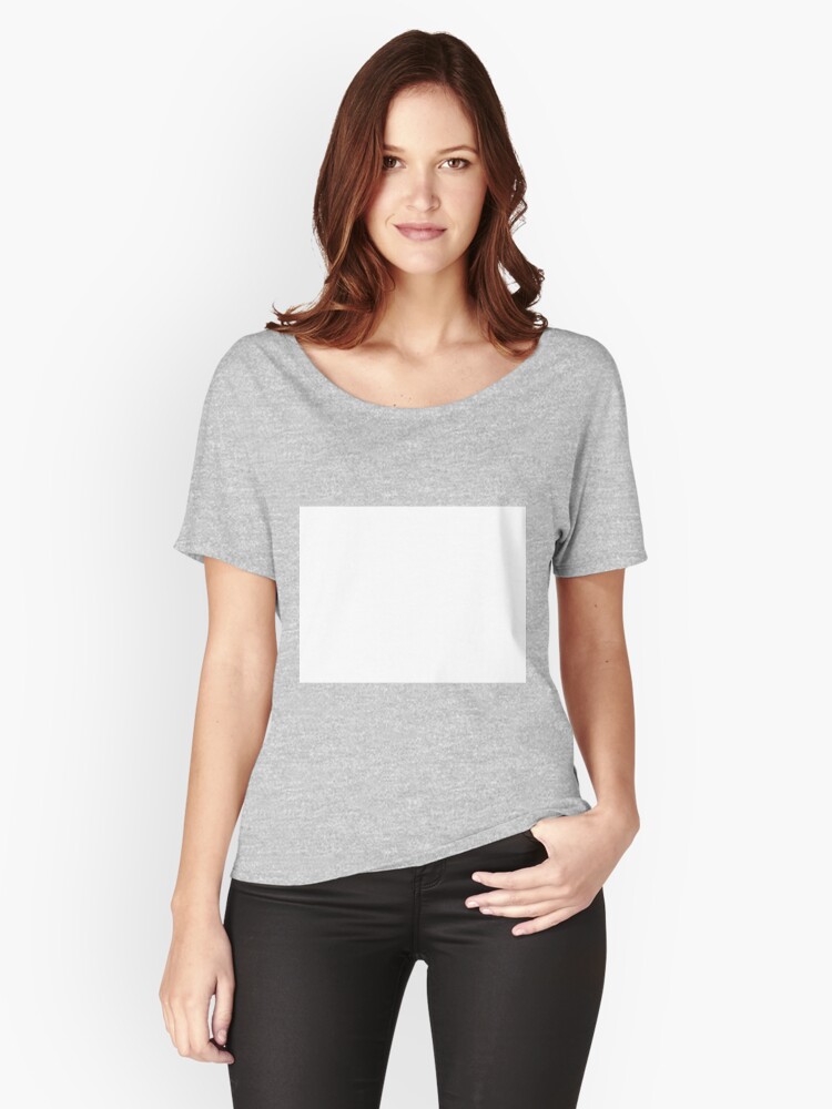 Thumbnail 1 of 3, Relaxed Fit T-Shirt, Color White Solid designed and sold by Claudiocmb.