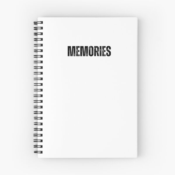 Item preview, memories Quote white and Black design designed and sold by Mindlimes.