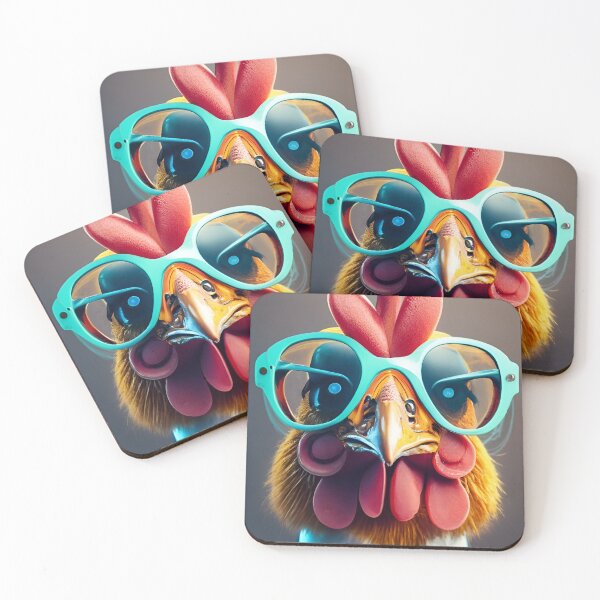Item preview, Chicken posing in suit portrait designed and sold by RB Graphics.