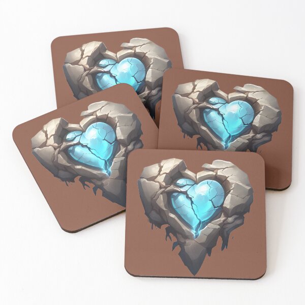 Item preview, Blue Heart in Stone designed and sold by RayFallon.