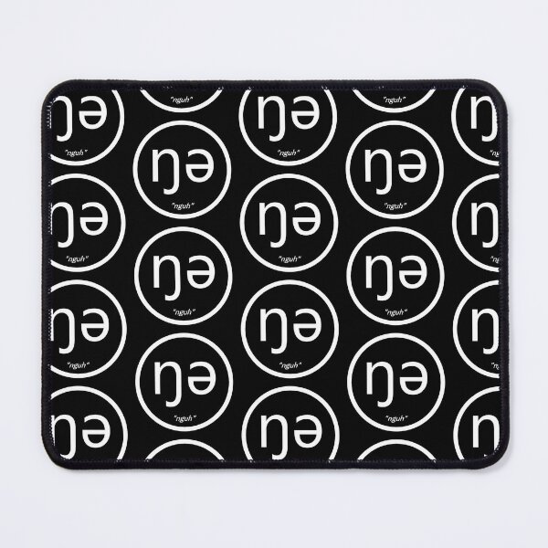 Item preview, Transparent White Nguh Logo designed and sold by AgmaSchwa.