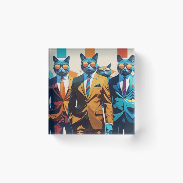 Item preview, The Cool Dapper Cats designed and sold by KriticalDesigns.
