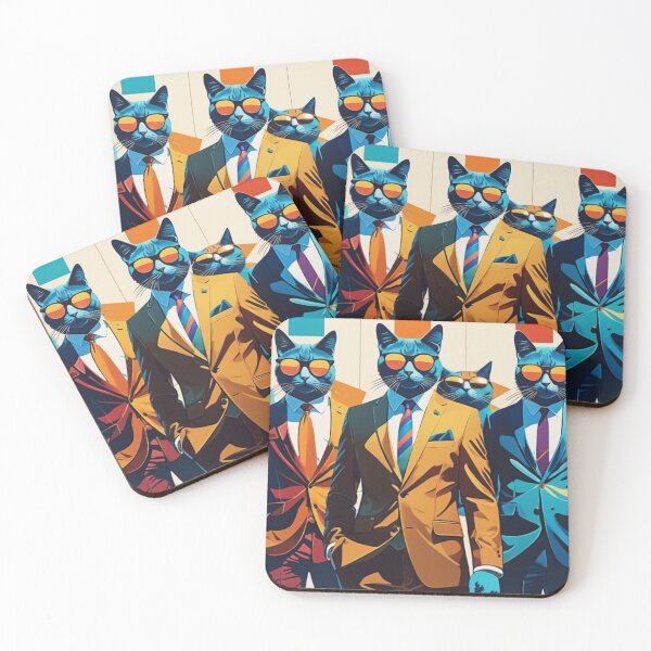 Item preview, The Cool Dapper Cats designed and sold by KriticalDesigns.