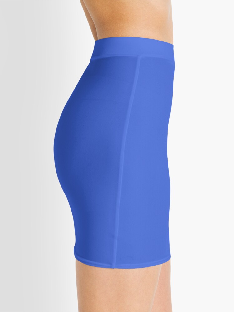 Mini Skirt, Royal Blue designed and sold by Claudiocmb