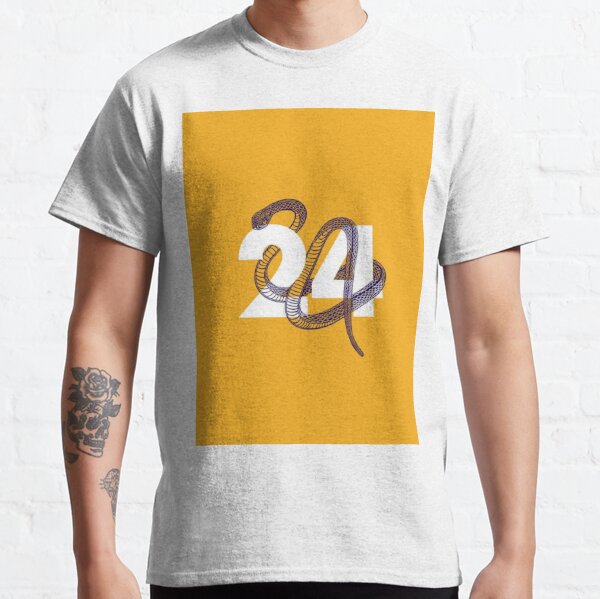 T-shirt Men - Lakers Bryant 8 - White - Local Fanatic