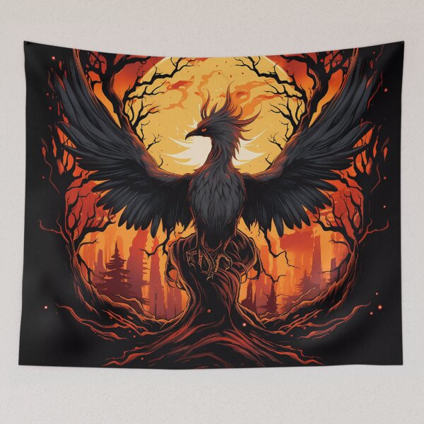 Item preview, Halloween - Phoenix - Majestic  designed and sold by embraceyoursoul.