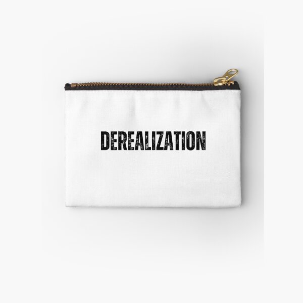Item preview, derealization Quote white and Black design designed and sold by Mindlimes.