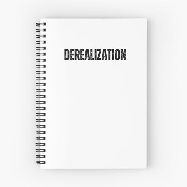 Item preview, derealization Quote white and Black design designed and sold by Mindlimes.