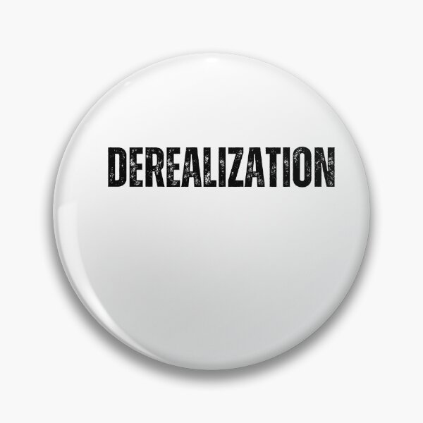 Item preview, derealization Quote white and Black design designed and sold by Mindlimes.