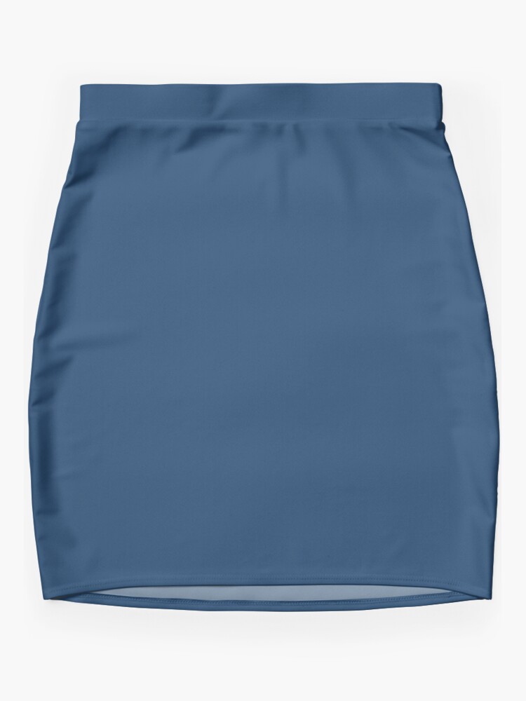 Thumbnail 3 of 4, Mini Skirt, Aged Dark Blue designed and sold by Claudiocmb.