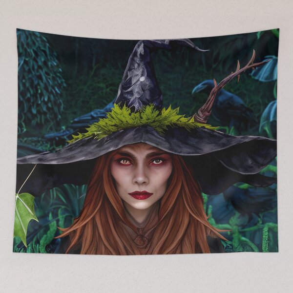 Item preview, Halloween Witch Hecate's Nightshade of the Singing Oak Coven. 7 of 7 designed and sold by leyfinder.