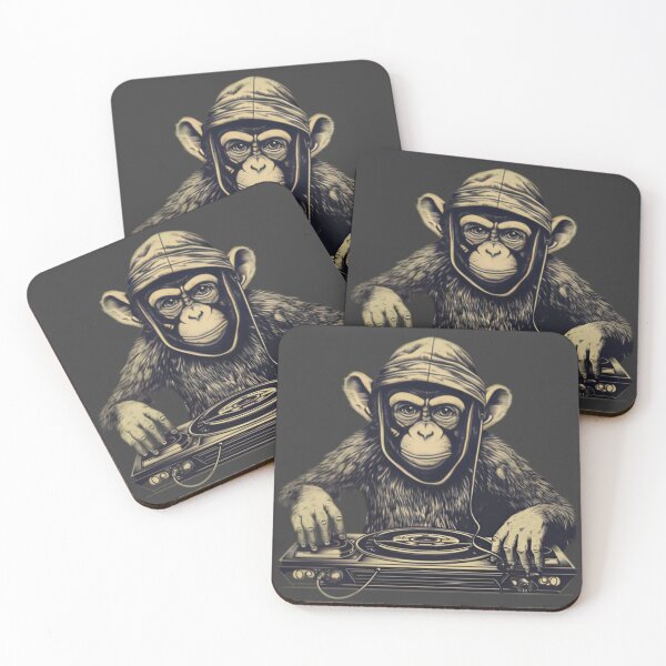 Item preview, Chimpanzee DJ: Wild Rhythm in the Jungle of Music designed and sold by Strokes-Colors.