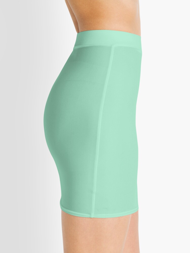 Thumbnail 2 of 4, Mini Skirt, Mint Color designed and sold by Claudiocmb.
