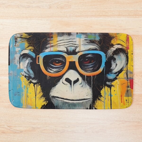 Item preview, Art: Monkey in Stylish Shades. designed and sold by GiveMeMood.