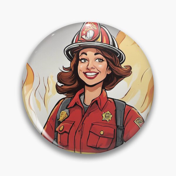 Item preview, Courageous Firewoman Firefighter Valor designed and sold by SAS-Designer.