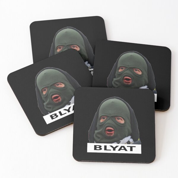 Item preview, BLYAT Cheeki Breeki Meme Guy designed and sold by ContTraders.