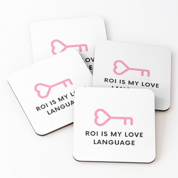 Item preview, ROI is My Love Language Gift for Marketers designed and sold by P0dEr.