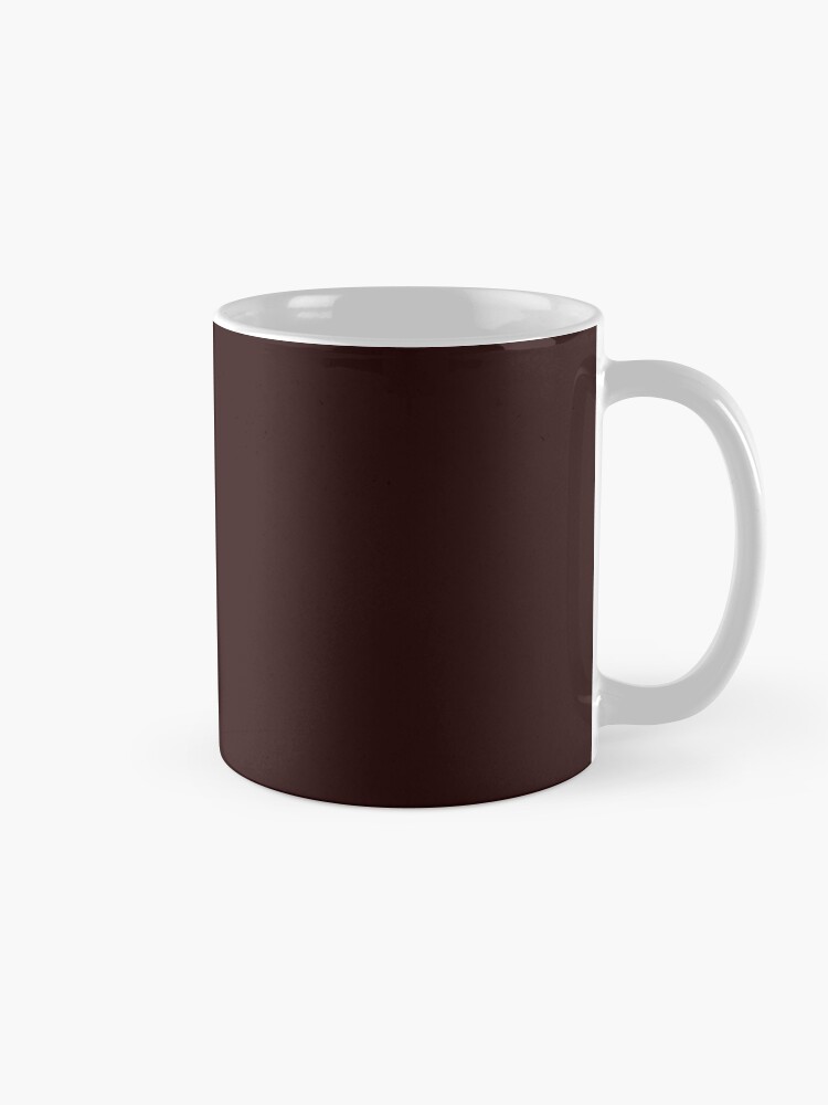 Coffee Mug, Solid Black Velvet Color designed and sold by Claudiocmb