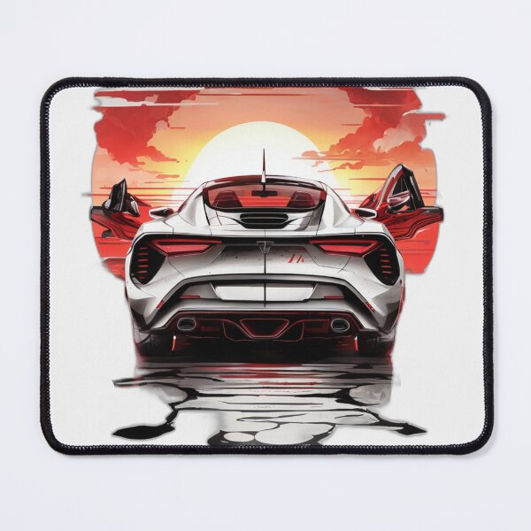Item preview, Super car racing into the sunset - Synthwaves style designed and sold by DigitalEmporio.