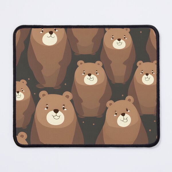 Item preview, Cartoon style bear image seamless. designed and sold by Witchanun Komutthong.