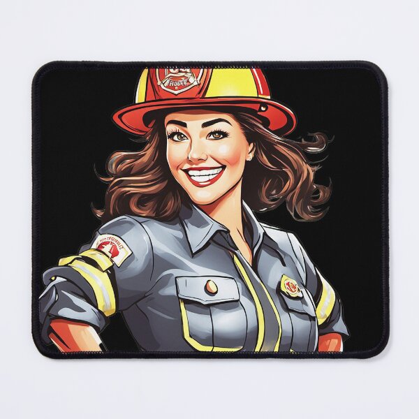 Item preview, Courageous Firewoman Firefighter Valor designed and sold by SAS-Designer.
