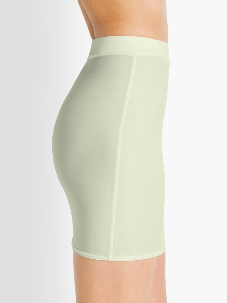 Thumbnail 2 of 4, Mini Skirt, Solid Color Beige designed and sold by Claudiocmb.