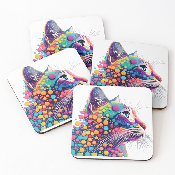 Item preview, Realistic Multicolor Cats: Bring Home the Vibrant Feline Beauty! designed and sold by Mantasrl.