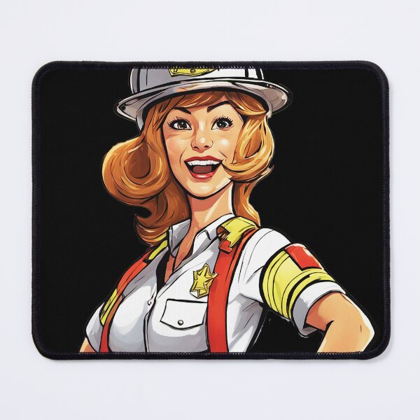 Item preview, Courageous Firewoman Firefighter Valor designed and sold by SAS-Designer.