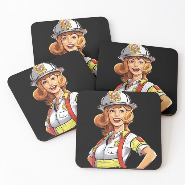 Item preview, Courageous Firewoman Firefighter Valor designed and sold by SAS-Designer.
