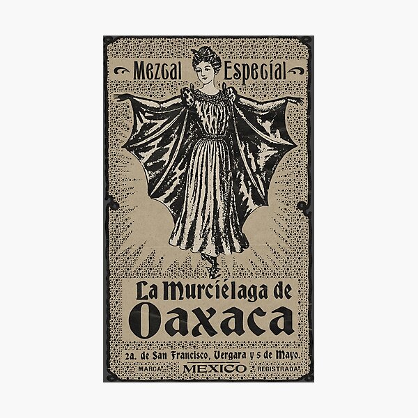 Artikel-Vorschau von Jahrgang Oaxaca Mexiko Bat Mezcal, designt und verkauft von Kujo Dangerous Vintage.