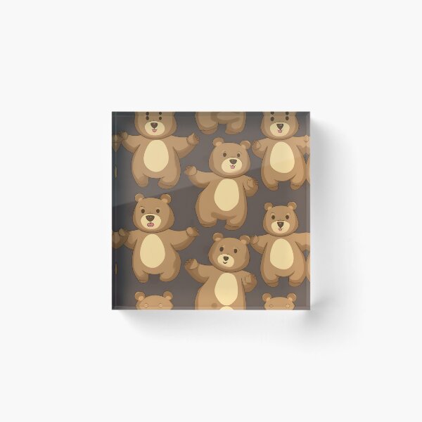 Item preview, Cute bear pictures seamless designed and sold by Witchanun Komutthong.