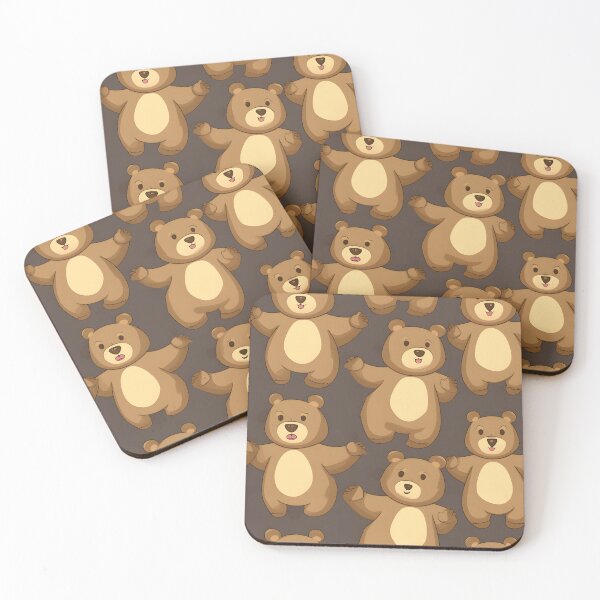 Item preview, Cute bear pictures seamless designed and sold by Witchanun Komutthong.
