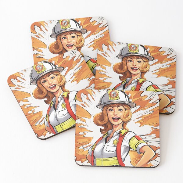 Item preview, Courageous Firewoman Firefighter Valor designed and sold by SAS-Designer.