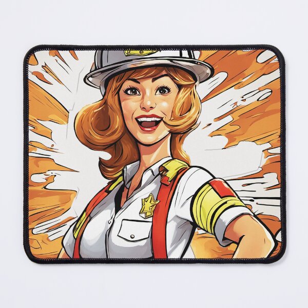 Item preview, Courageous Firewoman Firefighter Valor designed and sold by SAS-Designer.