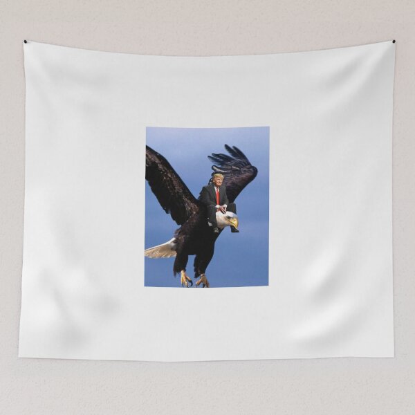 Item preview, Trump On An Eagle designed and sold by CooperativeLuca.