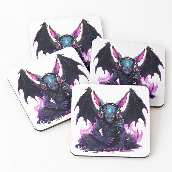 Item preview, Cyberpunk Gargoyle in Neon Colors designed and sold by SchorlCraft.