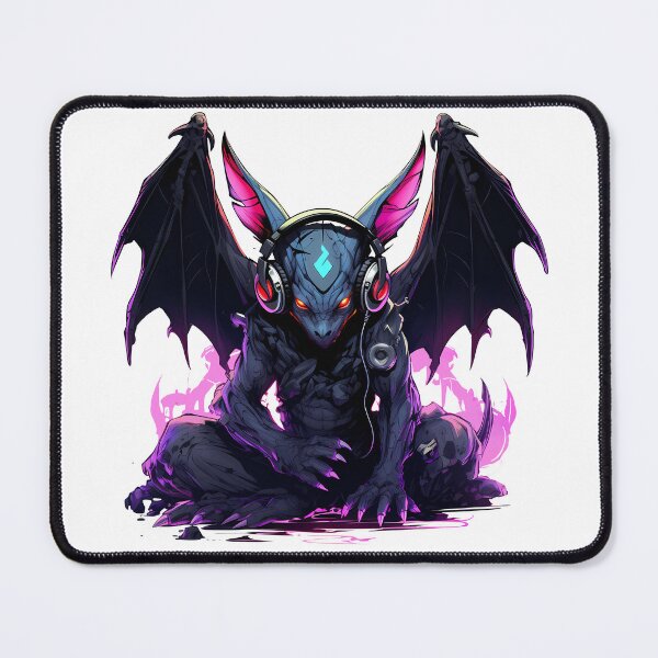 Item preview, Cyberpunk Gargoyle in Neon Colors designed and sold by SchorlCraft.
