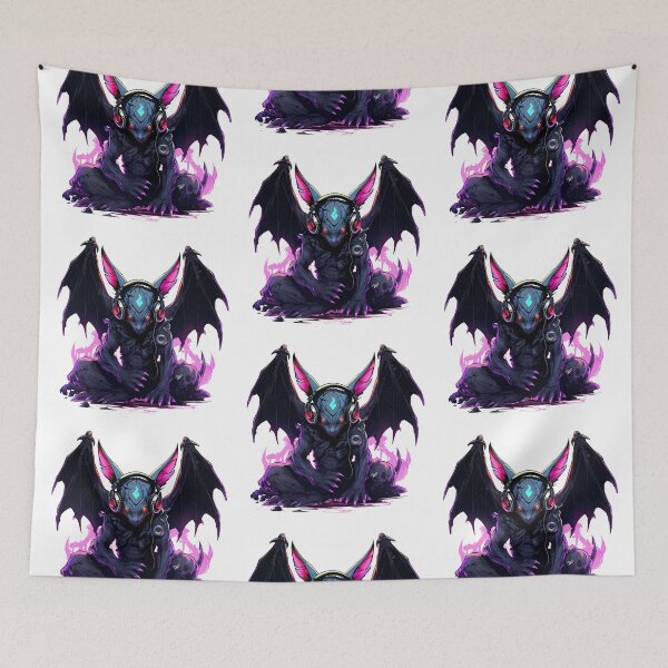 Item preview, Cyberpunk Gargoyle in Neon Colors designed and sold by SchorlCraft.