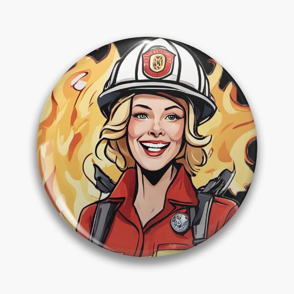 Item preview, Courageous Firewoman Firefighter Valor designed and sold by SAS-Designer.