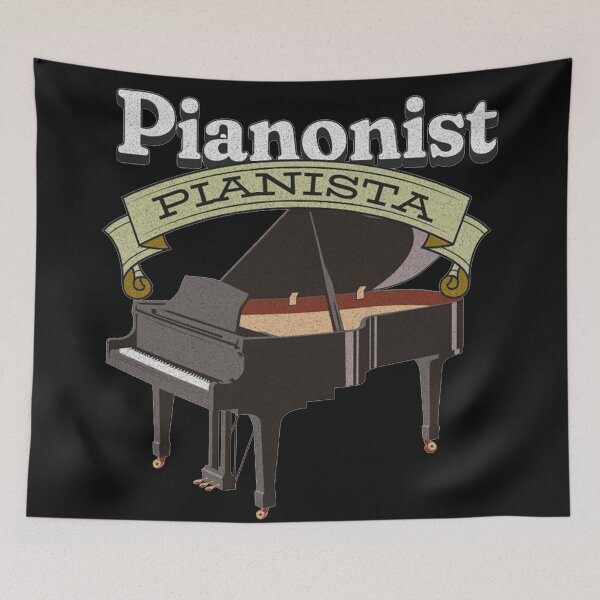 Item preview, Pianonist Retro Festival Music designed and sold by Yellowriversss.
