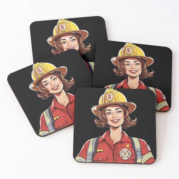 Item preview, Courageous Firewoman Firefighter Valor designed and sold by SAS-Designer.