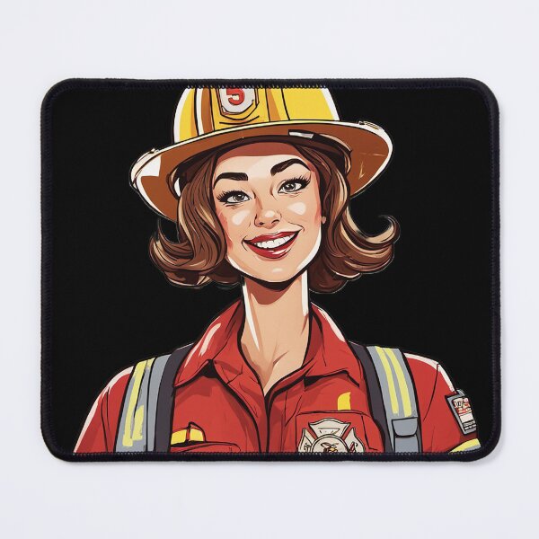 Item preview, Courageous Firewoman Firefighter Valor designed and sold by SAS-Designer.
