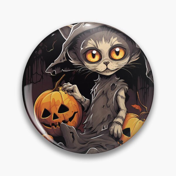 Item preview, Halloween - spooky lonely cat designed and sold by embraceyoursoul.