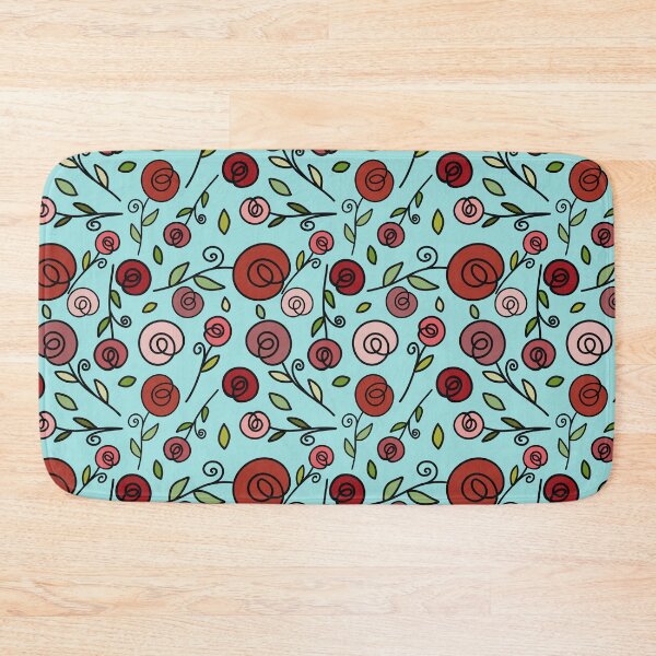 Item preview, Roses with leaves - Artline designed and sold by Zeewind.