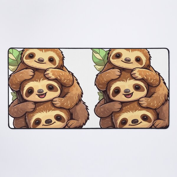 Item preview, Sloths Pile on Tree designed and sold by Aesthetic Art.