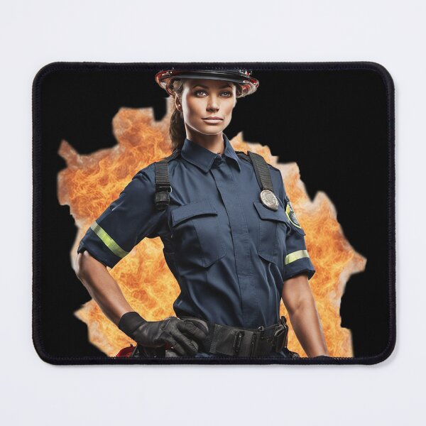 Item preview, Courageous Firewoman Firefighter Valor designed and sold by SAS-Designer.