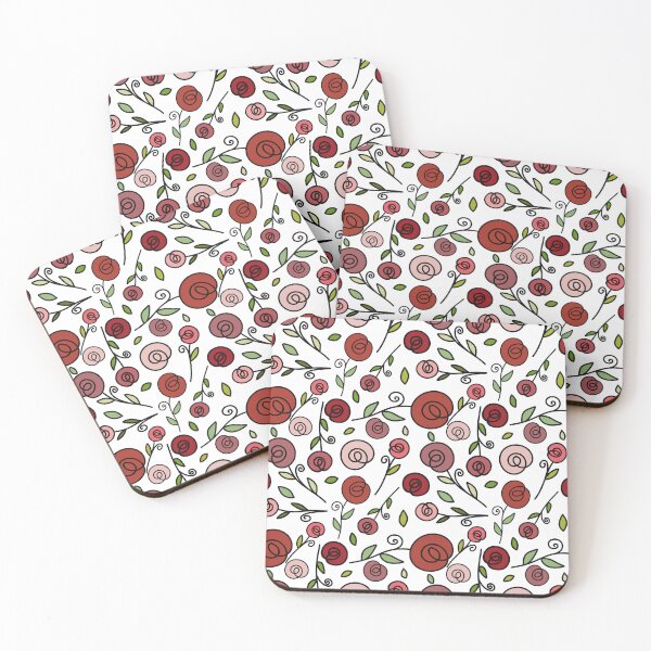 Item preview, Roses with leaves - Artline designed and sold by Zeewind.