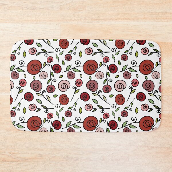 Item preview, Roses with leaves - Artline designed and sold by Zeewind.