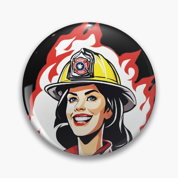 Item preview, Courageous Firewoman Firefighter Valor designed and sold by SAS-Designer.